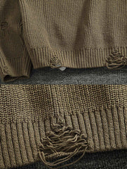 製品画像
「Vネックカーディガンセーター、ダメージ加工でヴィンテージ感を演出、厚手の柔らかなコットン素材が快適な着心地を提供」
詳細画像
「Vネックデザインがシンプルで上品、ダメージ加工による独自の風合い、前面の2つのポケットがデザインと実用性を両立」