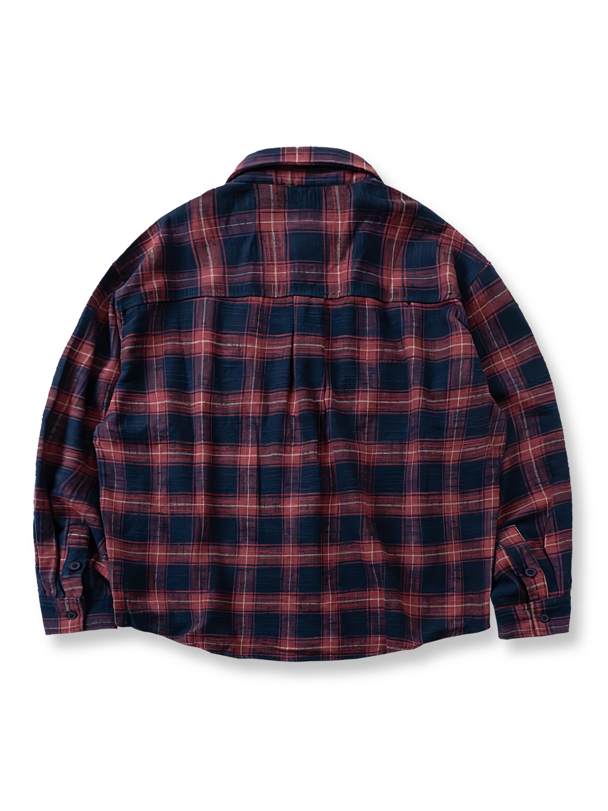 製品画像
高品質な竹節編みコットン素材を使用したチェック柄シャツ。柔らかな触感と優れた保温性を兼ね備え、レトロなチェックデザインが冬の必需品として、快適でスタイリッシュな着心地を提供します。
詳細画像
竹節編みコットン素材による柔らかな肌触りと温かさ。斜めのチェックパッチワークデザインの胸ポケットが視覚的な奥行きを加え、バックは軽くラウンドした裾デザインで、リラックスした印象を与えます。