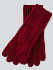 製品画像: ケーブル柄 ウールニット3点セット(マフラー、帽子、手袋)の全体展示画像。エレガントで統一感のあるデザインが特徴。柔らかなラムウールとカシミヤ混紡素材を使用し、冬の防寒用に最適。
詳細画像: ケーブル柄の編み目をクローズアップした詳細画像。高品質ラムウール90%とカシミヤ10%混紡素材の柔らかさと光沢感を強調したディテール。