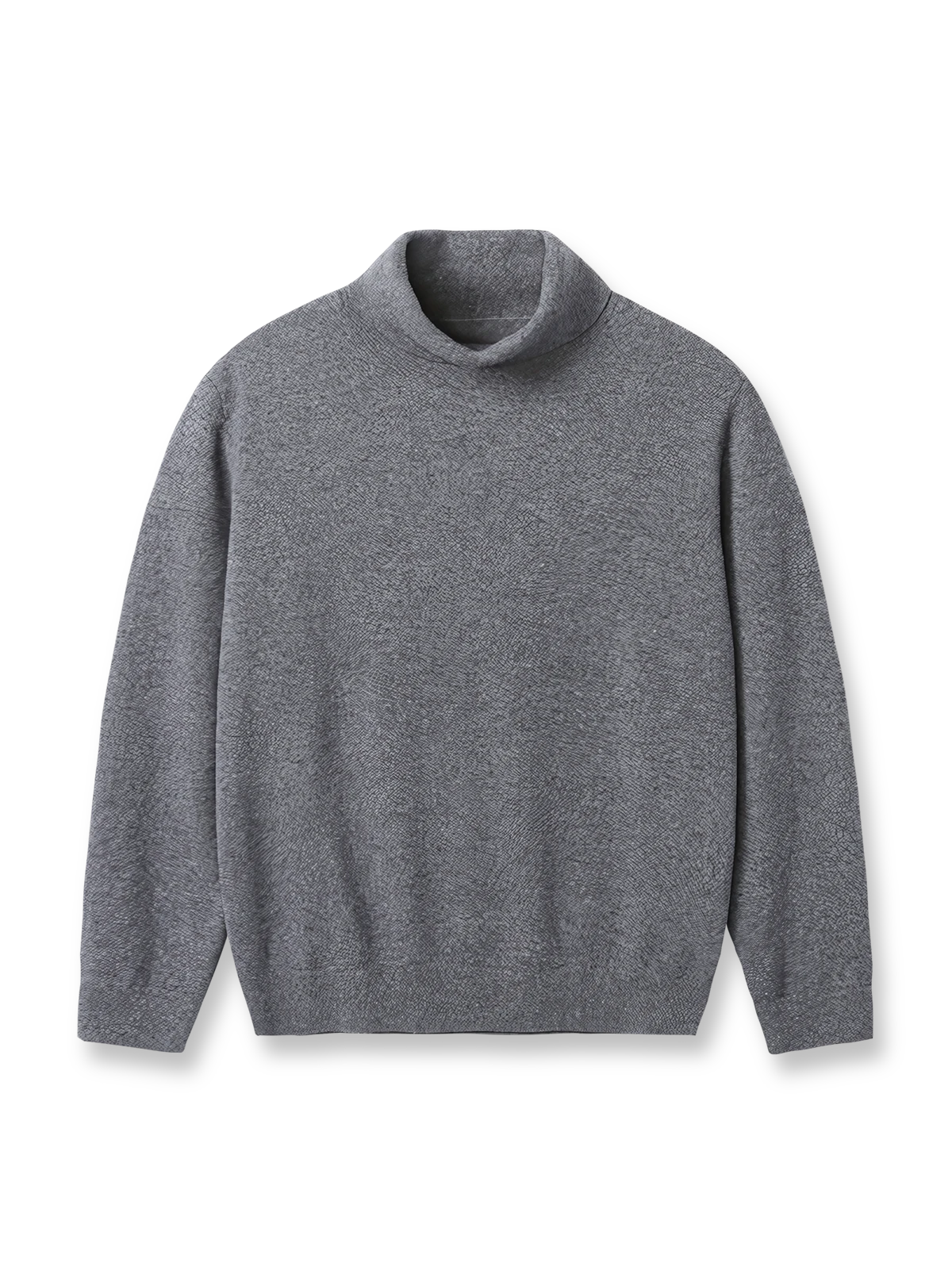 製品画像
タートルネックカシミヤセーター 柔らかくふわっとした触感、優れた保温性を兼ね備えた軽量で快適なカシミヤセーター。
素材の90.2%はカシミヤを使用し、肌触りが良く、寒い季節にもぴったりです。シンプルで上品なデザインが特徴。
詳細画像
タートルネックカシミヤセーターのネック部分と袖口のディテール画像。
柔らかなカシミヤ素材と、精緻な仕立てで作られたネックラインと袖口部分が特徴です。