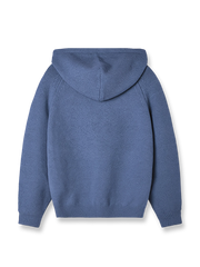 製品画像
ウール混紡フード付きニットセーター全体図。シンプルなフードデザインと厚みのある5ゲージ編みが特徴で、起毛加工により柔らかな肌触りを実現した中厚ニットセーター。ブルー、コーヒー、グレー、グリーンの4色展開。
詳細画像
裾のリブ編みデザイン、袖口の耐久性強化ディテール、フードのドローストリング仕様、起毛加工が施された高品質なウール混紡素材、5ゲージ9本取り編みの質感特写。