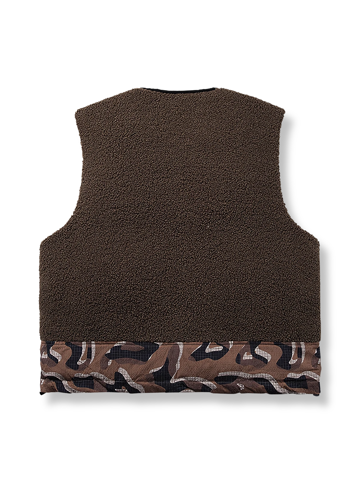 製品画像
「立体迷彩ポケットを取り入れたバイカラーのダウンベスト。軽量で保温性に優れたデザインが特徴。秋冬のアウトドアや日常使いに最適な防寒アウター。シンプルなフロントジップと個性的な迷彩デザインがスタイリッシュなカジュアルスタイルを演出する一着」
詳細画像
「立体感のある迷彩ポケットが特徴のバイカラーデザインダウンベスト。シンプルなフロントジップと実用的なポケットがアクセントになり、レイヤードスタイルにも適した秋冬用防寒アウターのディテールクローズアップ」