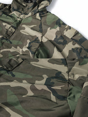 製品画像
多層構造型防寒服、迷彩柄防水ジャケット、ウッドランド迷彩柄、撥水加工、厚手ポリエステル素材、耐久性、アウトドアジャケット、寒冷地対応、風雨対応、耐久性の高い素材。
詳細画像
10号IDEALナイロンジッパー、大型ジッパー、カスタムナイロン製スナップボタン、防風性、耐久性、アウトドアジャケットのディテール、実用的なデザイン。