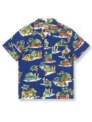 ドライブキャンプワゴン アロハシャツ