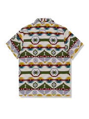 民族調半袖シャツ