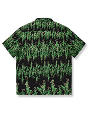 カンパニュラ 花柄 アロハシャツ