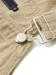 パッチワークポケット ワークオーバーオール