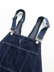 ヴィンテージ加工デニムオーバーオール