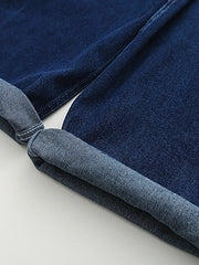 ヴィンテージ加工デニムオーバーオール