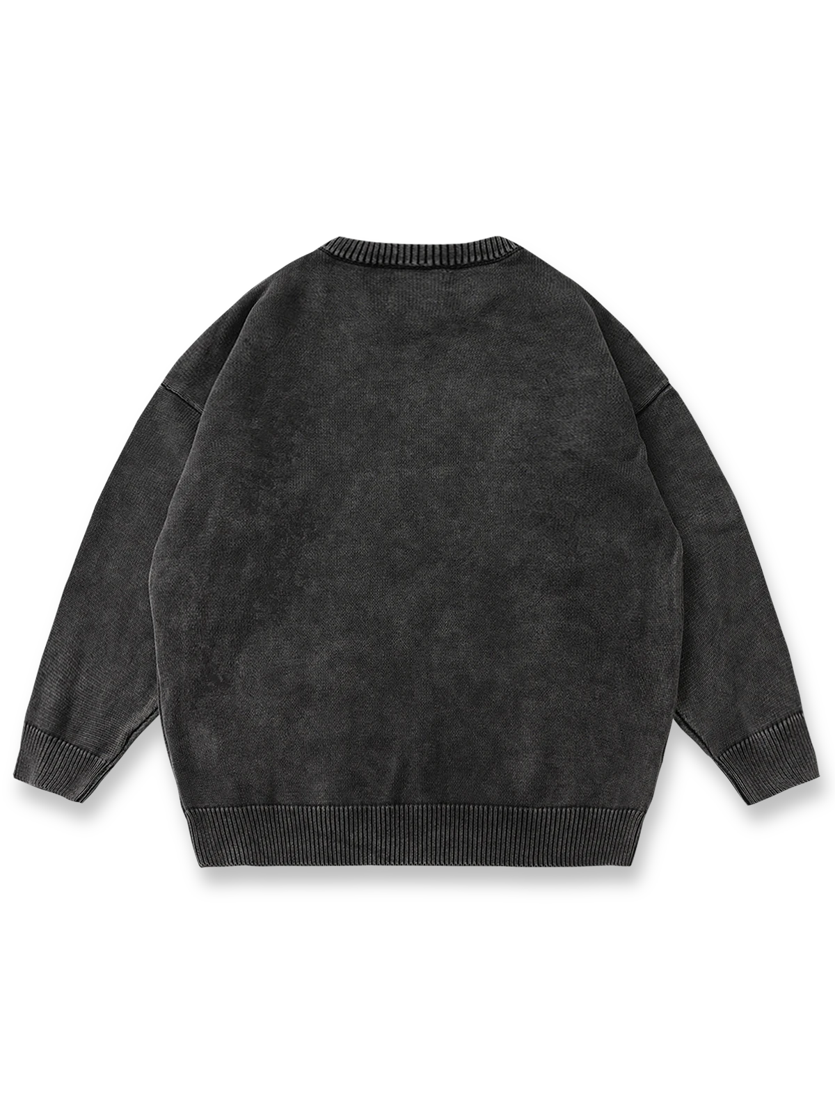 製品画像:
「バティック染め ウォッシュ加工 プルオーバーニットの正面全体展示図。コットン100%の柔らかな素材に独特なウォッシュ加工を施し、ヴィンテージ感と豊かなテクスチャを兼ね備えたデザインが特徴。」
詳細画像:
「バティック染めとウォッシュ加工による独特な表面テクスチャをクローズアップ。柔らかなコットン素材の質感とヴィンテージ感漂う加工のディテールが特徴。」