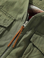 民族風 切り替え ワーク ベスト