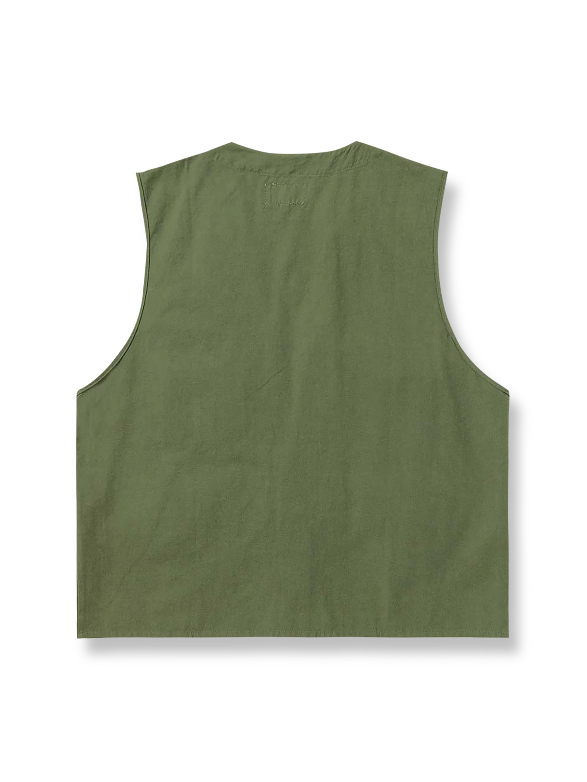 ワークスタイルマルチポケットベストの平置き画像