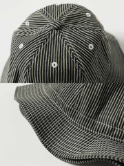 ストライプフィッシャーマンキャップ