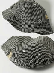 ストライプフィッシャーマンキャップ