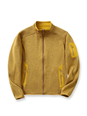 製品画像
「9色展開のスタンドカラーフリースジャケットの全体展示画像。高い透湿性と保温性を兼ね備え、スタンドカラーデザインが防風性と首元の立体感を引き立てるジャケット。多孔構造、ポーラス構造、マイクロポーラス膜技術、透湿性、保温性、防風、9色展開。」
詳細画像
「スタンドカラーフリースジャケットのスタンドカラー部分と袖口のディテールを特写。防風性と保温性を高めるデザインが際立ち、柔らかな起毛素材と立体メッシュ素材の構造が確認できる。スタンドカラー、防風デザイン、保温性、起毛素材、立体メッシュ、多孔構造、ディテール特写。」