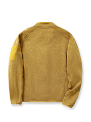 製品画像
「9色展開のスタンドカラーフリースジャケットの全体展示画像。高い透湿性と保温性を兼ね備え、スタンドカラーデザインが防風性と首元の立体感を引き立てるジャケット。多孔構造、ポーラス構造、マイクロポーラス膜技術、透湿性、保温性、防風、9色展開。」
詳細画像
「スタンドカラーフリースジャケットのスタンドカラー部分と袖口のディテールを特写。防風性と保温性を高めるデザインが際立ち、柔らかな起毛素材と立体メッシュ素材の構造が確認できる。スタンドカラー、防風デザイン、保温性、起毛素材、立体メッシュ、多孔構造、ディテール特写。」