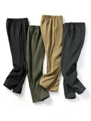 製品画像
「三防生地を使用した多機能ハイキングパンツの全体展示画像。防風・防水・防汚性能に優れたアウトドア仕様のデザインで、カーボンファイバー技術による高断熱性と保温性を兼ね備えた秋冬に最適な一着。三防生地、ハイキングパンツ、防風、防水、防汚、カーボンファイバー、高断熱性、保温性、アウトドア。」
詳細画像
「三防生地のハイキングパンツ内側に使用されたカーボンファイバー技術による保温フリースのディテール特写。高断熱性による優れた保温性と滑らかな肌触りを提供し、秋冬の寒冷な環境でも快適な着用感を実現。保温フリース、カーボンファイバー技術、三防生地、高断熱性、防風、防水、防汚、ディテール特写。」