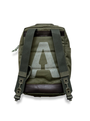 第3歩兵師団にインスパイアされたキャンバスヴィンテージリュックの全体ビュー