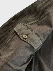 刺子ブラウン 狩猟ジャケット