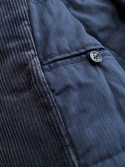 ダブルブレスト コーデュロイ テーラードジャケット