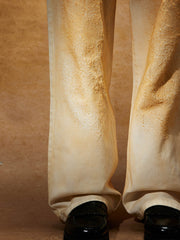 スプレー染めヴィンテージデニムパンツ