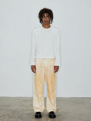 スプレー染めヴィンテージデニムパンツ