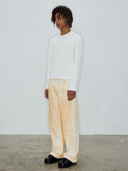 スプレー染めヴィンテージデニムパンツ