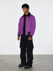 ヘビーウォッシュヴィンテージリボン付き4ポケットカーゴパンツ