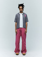 モデルがハーソーワイドパンツを着用した画像