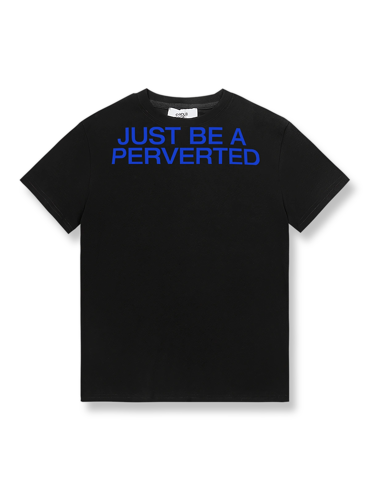 ロゴプリントスリムフィットショートスリーブTシャツ正面図