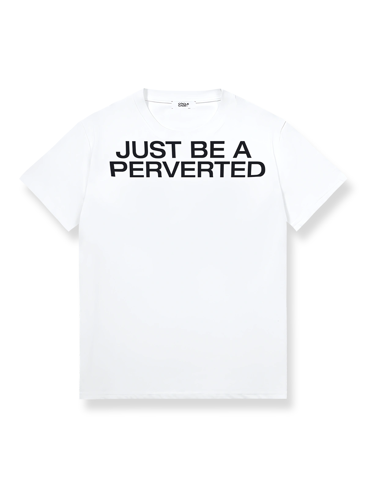 ロゴプリントスリムフィットショートスリーブTシャツ正面図