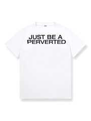 ロゴプリントスリムフィットショートスリーブTシャツ正面図