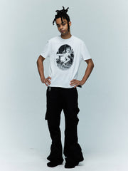 詳細画像:カート・コバーンのロックプリントのディテール