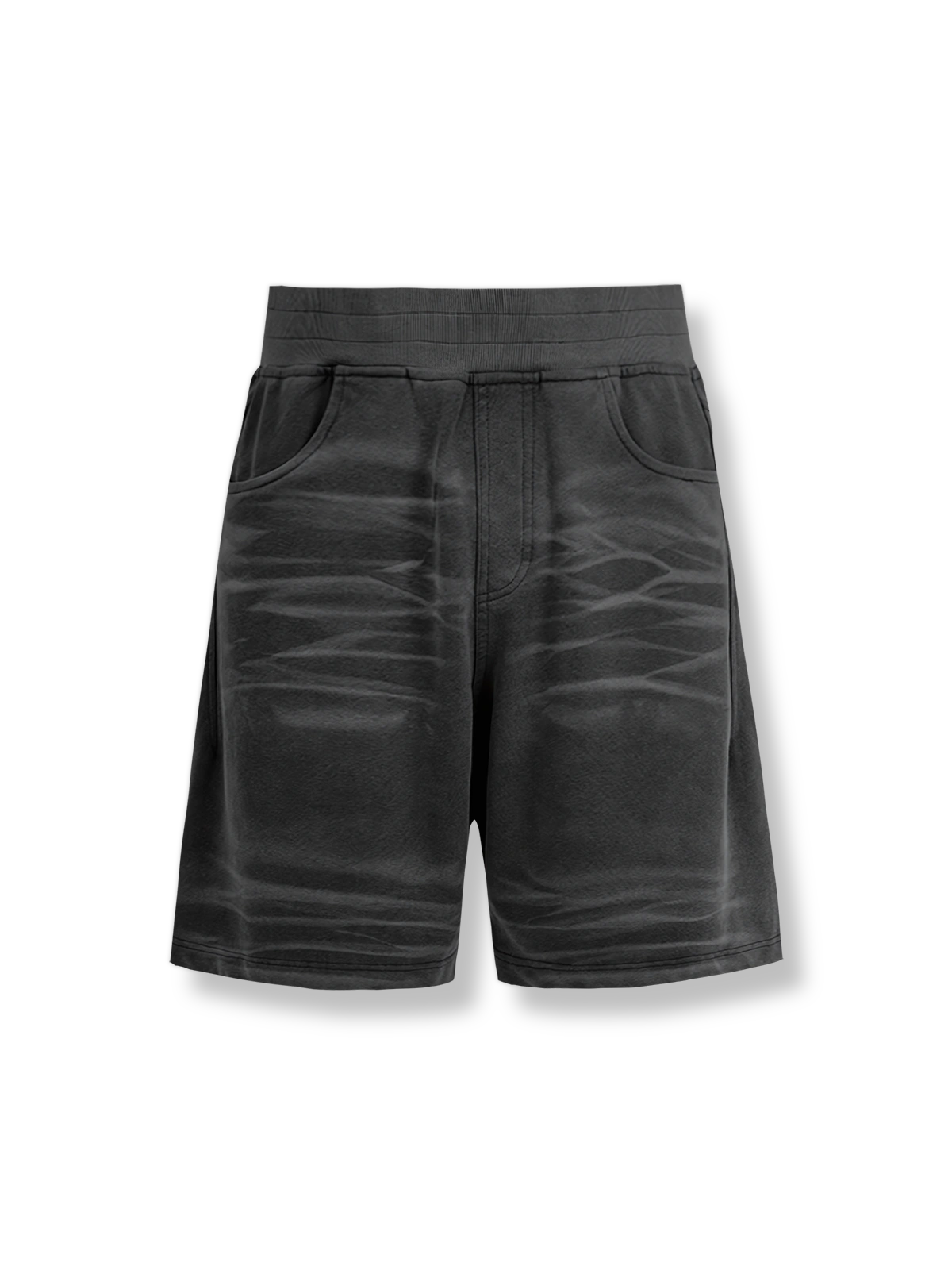 キャットウィスクウォッシュヴィンテージハーフパンツ全体図