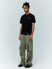 地球地図プリントTシャツ