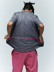 メッシュ通気性サイクリングジャケット半袖