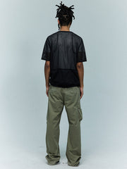 メッシュ通気性サイクリングジャケット半袖