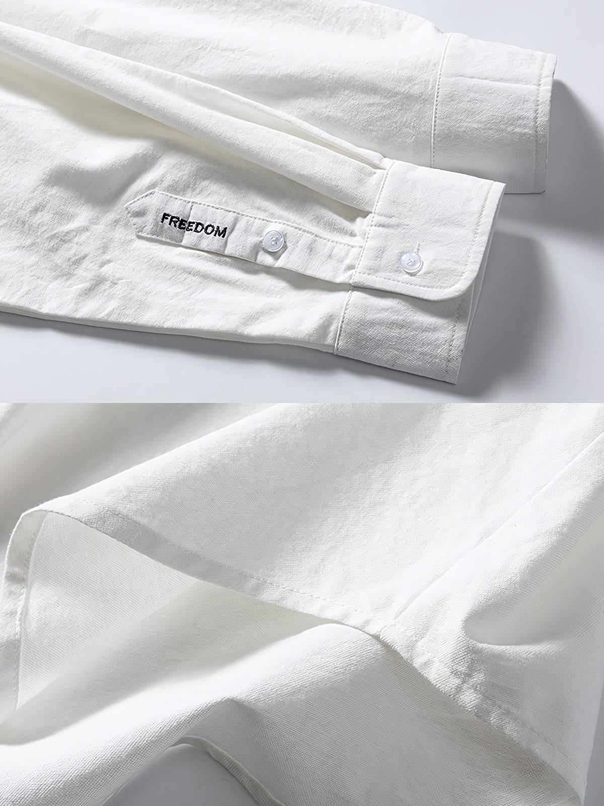 製品画像
「クラシックなブルーストライプと精巧な舵の刺繍を施した長袖シャツの全体展示図。ヴィンテージ感とエレガンスを兼ね備えたデザインが特徴。」
詳細画像
「小さくて精巧な舵刺繍ディテールの特写。航海テーマを表現した刺繍がヴィンテージ感を引き立て、デザイン性と機能性を兼ね備えています。」