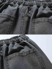 ウォッシュドヴィンテージ マルチポケットワークパンツ