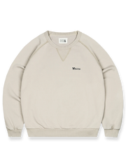 製品画像
「N.COLOR懐かしさの色シリーズの色落ち加工スウェット全体イメージ。420g厚手コットン生地とスノーウォッシュ加工が特徴で、レトロカラーがヴィンテージスタイルを引き立てる一着。」
詳細画像
「胸元の英文字プリントとスノーウォッシュ加工による色落ち感が際立つ生地のディテールクローズアップ。柔らかな肌触りと褪色の質感が魅力。」