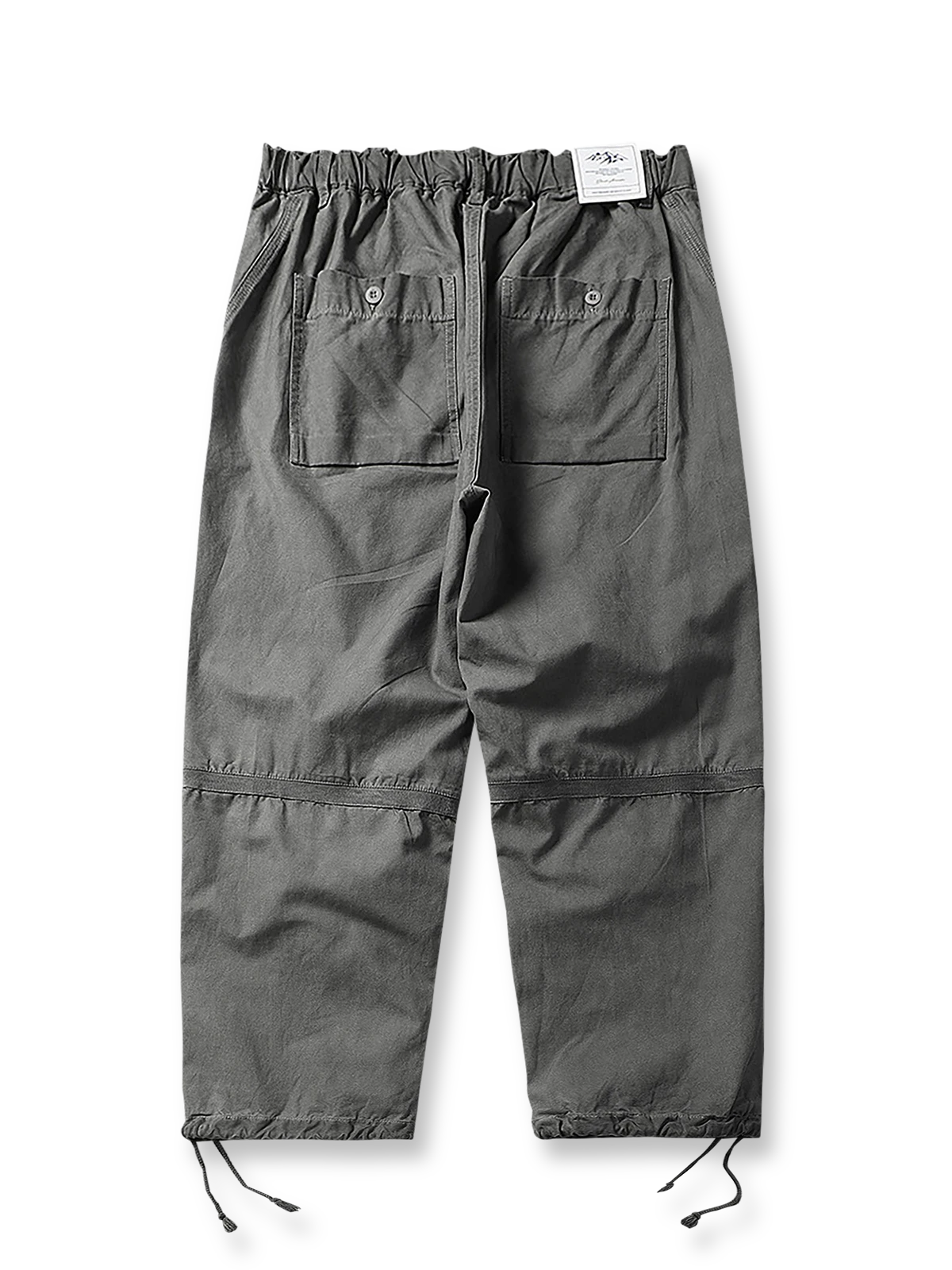 ヴィンテージ感あふれる多ポケットワイドカーゴパンツ全体イメージ