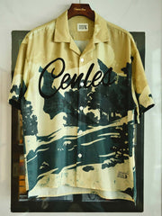 雪山 流水 ハワイアンシャツ