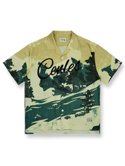 雪山 流水 ハワイアンシャツ