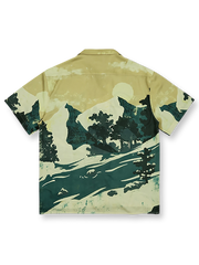 雪山 流水 ハワイアンシャツ
