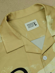 雪山 流水 ハワイアンシャツ