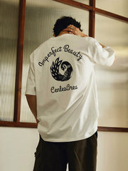 孔雀柄 Tシャツ