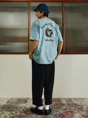 孔雀柄 Tシャツ