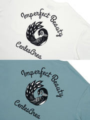 孔雀柄 Tシャツ