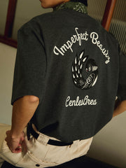 孔雀柄 Tシャツ