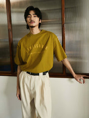 デザート フラワー 刺繍入り半袖Tシャツ